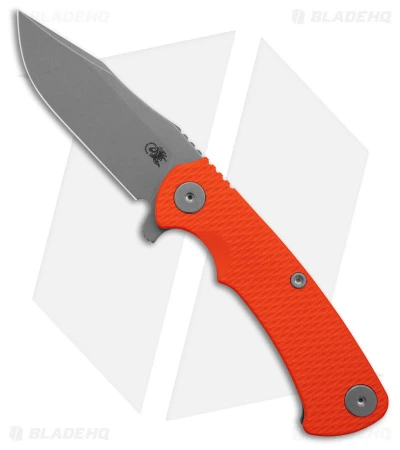 Hinderer Knives Project X Clip Point Frame Lock Knife Orange G-10 (3.75" SW) 3 Hinderer Knives Project X Clip Point Frame Lock Knife Orange G-10 (3.75" SW)