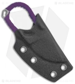 Jake Hoback Jeremiah Johnson Fixed Blade Knife Purple Cord Wrap (2" Stonewash) -Swiz Knives Shop Jake Hoback Jeremiah Johnson Fixed Blade Purple Cord Wrap SW BHQ 135196 jr sheath