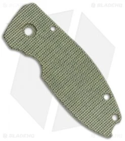 Karbadize CRKT Squid Replacement Scale - OD Green Canvas Micarta