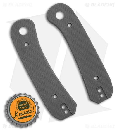 KNAFS Lander Knife Scales Slate Gray G-10 5 KNAFS Lander Knife Scales Slate Gray G-10 - Image 3