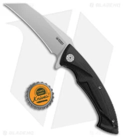 Kubey Anteater Nest Liner Lock Knife Black G-10 (3.5" Satin) -Swiz Knives Shop Kubey Anteater Nest LL Black G 10 BHQ 121051 jr bottlecap