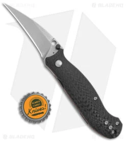 Landau Knives Phantom Sparrow Liner Lock Knife Carbon Fiber (2.9" SW) 9 Landau Knives Phantom Sparrow Liner Lock Knife Carbon Fiber (2.9" SW) -Swiz Knives Shop Landau Knives Phantom Sparrow LL CF BHQ 147340 jr bottlecap