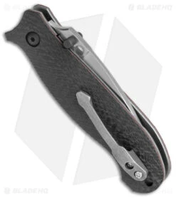 Landau Knives Phantom Sparrow Liner Lock Knife Carbon Fiber (2.9" SW) 8 Landau Knives Phantom Sparrow Liner Lock Knife Carbon Fiber (2.9" SW) -Swiz Knives Shop Landau Knives Phantom Sparrow LL CF BHQ 147340 jr side