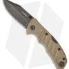 MARSER Kampfer 15 Lockback Knife Tan G-10 (3.5" Black Stonewash) -Swiz Knives Shop MARSER Kampfer 15 Tan G10 black sw BHQ 57438 er