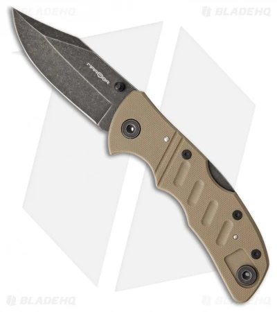 MARSER Kampfer 15 Lockback Knife Tan G-10 (3.5" Black Stonewash) 3 MARSER Kampfer 15 Lockback Knife Tan G-10 (3.5" Black Stonewash)