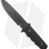 Mac Coltellerie Z08 Military Knife Serrated Fixed (6.2" Stainless Steel) 1 Mac Coltellerie Z08 Military Knife Serrated Fixed (6.2" Stainless Steel) -Swiz Knives Shop MKM Z08 Military Knife Ser Fixed Black BHQ 135303 jr