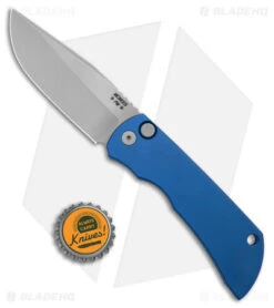 McNees Knives MAC2 AutoMac Knife Blue Aluminum (3.5" Stonewash MagnaCut) 9 McNees Knives MAC2 AutoMac Knife Blue Aluminum (3.5" Stonewash MagnaCut) -Swiz Knives Shop McKnees Knives MAC2 Auto Blue MagnaCut BHQ 176219 jr bottlecap