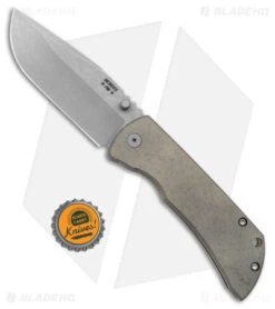 McNees Knives MAC2-3.5 Green Frame Lock Knife (3.5" Matte SW) MagnaCut -Swiz Knives Shop McNees Knives MAC2 3.5 Green Frame Lock Knife Matte SW BHQ 180650 KC bottlecap