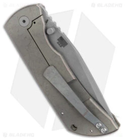 McNees Knives MAC2-3.5 Green Frame Lock Knife (3.5" Matte SW) MagnaCut -Swiz Knives Shop McNees Knives MAC2 3.5 Green Frame Lock Knife Matte SW BHQ 180650 KC side
