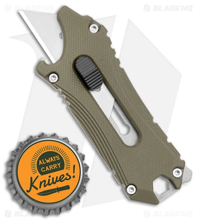 Olight Otacle Utility Knife Olive Green G-10 SK2 6 Olight Otacle Utility Knife Olive Green G-10 SK2 - Image 4