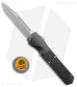 Prometheus Design Audax OTF Automatic Knife Dark Gray (3.5" Bead Blast) 9 Prometheus Design Audax OTF Automatic Knife Dark Gray (3.5" Bead Blast) -Swiz Knives Shop Prometheus Design Audax OTF Auto Dark Gray BB BHQ 180074 jr bottlecap