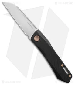 Real Steel Solis Slip Joint Lite Black G10 (3" Satin)