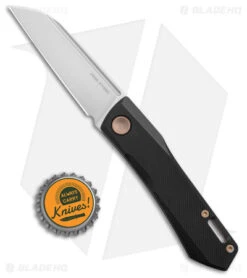 Real Steel Solis Slip Joint Lite Black G10 (3" Satin) -Swiz Knives Shop Real Steel Solis Lite Black Satin BHQ 176672 jr bottlecap
