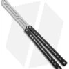 Squid Industries Nautilus Butterfly Balisong Trainer CF/Silver (4.4" Satin) 1 Squid Industries Nautilus Butterfly Balisong Trainer CF/Silver (4.4" Satin) -Swiz Knives Shop Squid Industries Nautilus Butterfly Balisong Trainer CF Silver BHQ 145413 jr