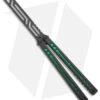 Squid Industries Nautilus Butterfly Balisong Trainer Inked Green Al (4.5" Black) 1 Squid Industries Nautilus Butterfly Balisong Trainer Inked Green Al (4.5" Black) -Swiz Knives Shop Squid Industries Nautilus Butterfly Balisong Trainer Inked Green Black BHQ 175174 jr
