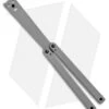 Squid Industries Squiddy-G Butterfly Balisong Trainer Gray PVC (4.3" Gray) -Swiz Knives Shop Squid Industries Squiddy G Butterfly Balisong Trainer Gray PVC Gray BHQ 102471 jr