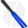Squid Industries Squiddy-U Butterfly Balisong Trainer Blue (4.3" Black) -Swiz Knives Shop Squid Industries Squiddy U Butterfly Balisong Trainer Blue 4.3 Black BHQ 134533 LS