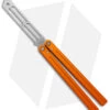 Squid Industries Triton Butterfly Balisong Trainer V2 Orange Al (SW Trainer) -Swiz Knives Shop Squid Industries Triton Butterfly Balisong Trainer Orange V2 SW BHQ 175179 jr