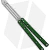 Squid Industries Squidtrainer V4 Butterfly Balisong Trainer Green (4.5" SW) -Swiz Knives Shop Squid industries Squidtrainer V4 Butterfly Balisong Trainer Green 4in SW BHQ 178753 td