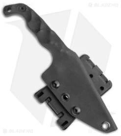 Stroup Knives Mini EDC Fixed Blade Knife Black G-10 (3.1" Black SW) -Swiz Knives Shop Stroup Knives LLC Mini Black BHQ 142120 jr sheath