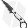 Toor Knives Jank Shank Tactical Fixed Blade Knife White G-10 (3" Black) -Swiz Knives Shop Toor Knives G 10 Jank Shank Shadow Black Tactical Fixed Blade White BHQ 139082 jr