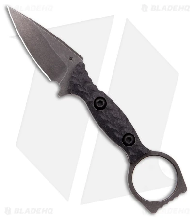 Toor Knives Viper Fixed Blade Knife Carbon Black G-10 (2.65" Black SW) -Swiz Knives Shop Toor Knives Viper Fixed Blade Knife Carbon Black G 10 Black SW BHQ 180600 KC