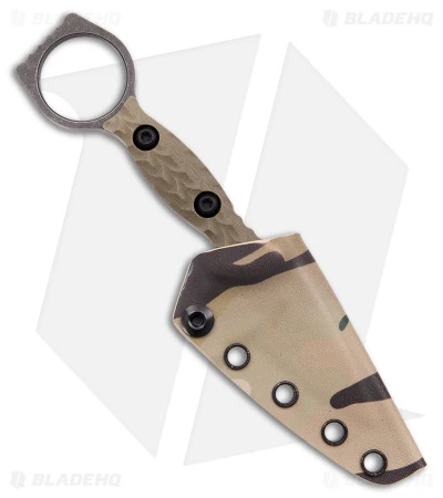 Toor Knives Viper Fixed Blade Knife Covert Green G-10 (2.65" Black SW) 5 Toor Knives Viper Fixed Blade Knife Covert Green G-10 (2.65" Black SW) - Image 3