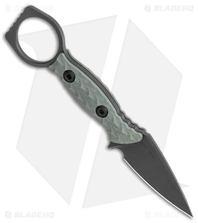 Toor Knives Viper Fixed Blade Knife Stealth Gray G-10 (2.65" Black) 4 Toor Knives Viper Fixed Blade Knife Stealth Gray G-10 (2.65" Black) - Image 2