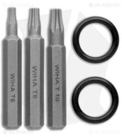 Vero Engineering Fulcrum Prybar/Bit Driver Blackwash Titanium (5" Fullsize) 8 Vero Engineering Fulcrum Prybar/Bit Driver Blackwash Titanium (5" Fullsize) -Swiz Knives Shop Vero Engineering Fulcrum Prybar and Bit Driver Blackwash Ti Fullsize BHQ 174701 jr bits 2