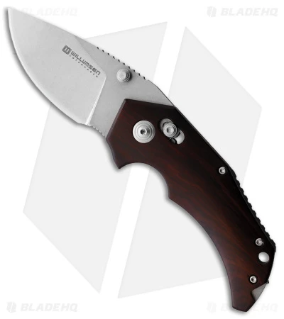 Willumsen Copenhagen Red E Bar Lock Knife Wood (2.7" Stonewash) 3 Willumsen Copenhagen Red E Bar Lock Knife Wood (2.7" Stonewash)