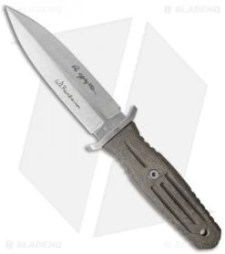 Boker A-F Harsey 4.5 Applegate-Fairbairn Combat Knife (4.6" Stonewash) 120644