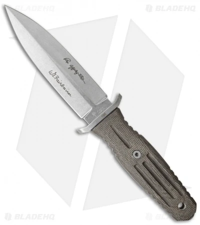 Boker A-F Harsey 4.5 Applegate-Fairbairn Combat Knife (4.6" Stonewash) 120644 3 Boker A-F Harsey 4.5 Applegate-Fairbairn Combat Knife (4.6" Stonewash) 120644