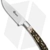 Boker Arbolito Nicker Fixed Blade Knife Stag Horn (3.75" Satin) 02BA736H -Swiz Knives Shop boker arbolito nicker stag horn 02BA736H BHQ 40140 dl