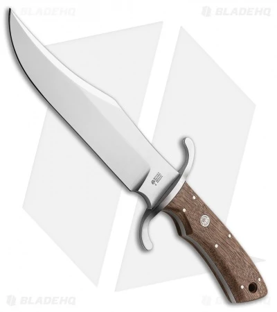 Boker Bowie Fixed Blade Knife Walnut (7.75" Satin) 120547 3 Boker Bowie Fixed Blade Knife Walnut (7.75" Satin) 120547