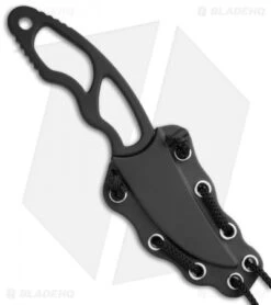 Boker Magnum Neck Flash Fixed Blade Knife (2.9" Satin) 02MB210 -Swiz Knives Shop boker magnum neck flash 02mb210 sheath