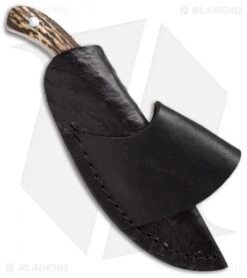 Boker Plus Cowboy Crossdraw Fixed Blade Knife Stag (2.875" Polish) 02BO515 -Swiz Knives Shop boker plus 02bo515 side jm