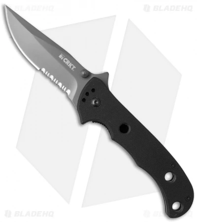 CRKT Hammond Cruiser LAWKS Liner Lock Knife (3.25" Gray Serr) 7912GK 3 CRKT Hammond Cruiser LAWKS Liner Lock Knife (3.25" Gray Serr) 7912GK