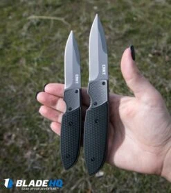 CRKT Russ Kommer Fulcrum 2 Folding Knife GRN (3.18" Gray) 7435 9 CRKT Russ Kommer Fulcrum 2 Folding Knife GRN (3.18" Gray) 7435 -Swiz Knives Shop crkt fulcrum 2 size comparison hand dl