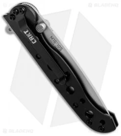CRKT Carson M16-10S Tanto Flipper Knife + Bottle Opener (3" Bead Blast Serr) -Swiz Knives Shop crkt m16 10s side cm