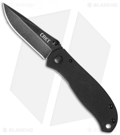 CRKT Pazoda Compact Frame Lock Knife Black G-10 (2.1" Black) 6440KS 2 CRKT Pazoda Compact Frame Lock Knife Black G-10 (2.1" Black) 6440KS