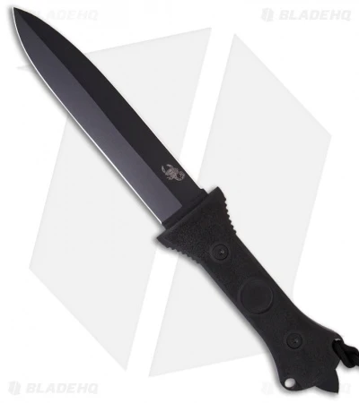 Scorpion Knives Fighting Dagger D/E Fixed Blade Knife (7" Black) -Swiz Knives Shop scorpion fighting knife m js 002 2
